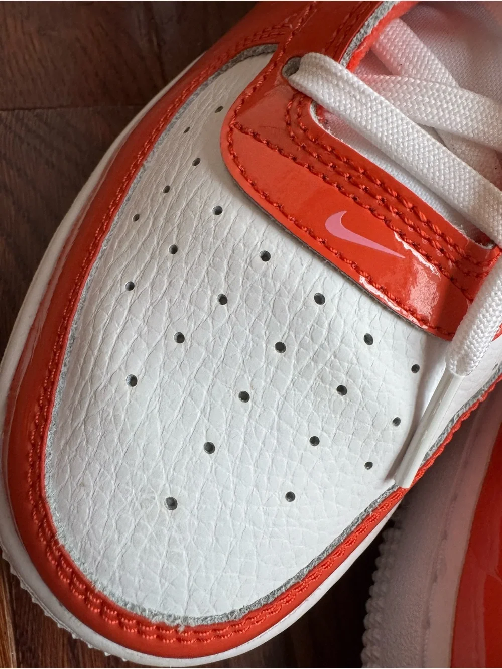 Nike Air Force 1 Low GS Valentines Day Pink Red White Hearts Women’s 8.5 Youth 7
